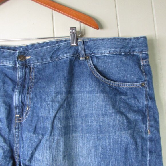 Old Navy Plus Denim Shorts 28 Roll Cuff Blue - Picture 7 of 13